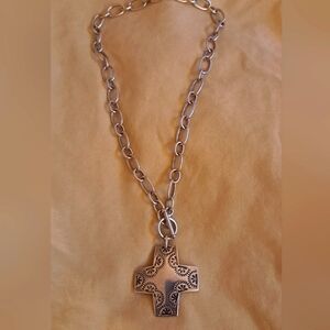 Silpada Sterling Silver Cross Pendant